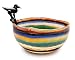 Black Crow Striped Bowl