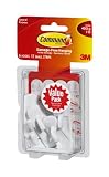 Command Small Plastic Hooks Value Pack, 6-Hook