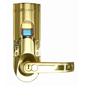 Fingerprint Recognition Single Latch Tubular Model Biomatic Fingerprint Door Locks