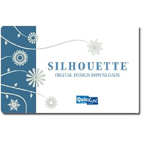 QuicKutz SILH-25DNLD Digital Content Silhouette Prepaid Download Card