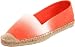 Lauren Ralph Lauren Women's Damian Closed-Toe Espadrille,Tangerine,9 M US