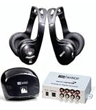 Audiovox White Fire System (2) 4 Channel IR H/P