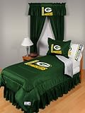 Green Bay Packers NFL "Locker Room Collection" Twin Bed Complete Set