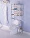 Spacesaver in Natural Wood with Chrome Finish Organize It All 16551