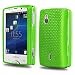 Mesh-Tasche f�r Sony Ericsson Xperia Mini Pro-gr�n