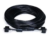 MPI 50FT Ultra Slim SVGA Super VGA Shielded M/F Monitor Cable w/ ferrites