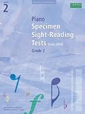 Piano Specimen Sight-reading Tests: Grade 2