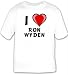 I Love Ron Wyden T-shirt