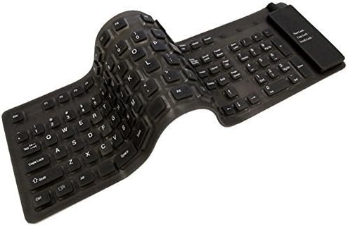 Adesso Flexible Full-Sized Keyboard - USB and PS/2 (AKB-230) by Adesso