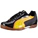PUMA v5.10 IT 101828 06, Herren Sportschuhe - Indoor, blau, (dark navy-fluo peach-puma red 06), EU 43