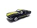kinsmart Scale 1/38 1967 Ford Shelby Mustang GT-500 diecast car Black