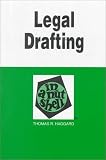 Legal Drafting: In a Nutshell (Nutshell Series)