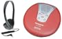 Panasonic SL-CT480R Portable CD Player (Red and Silver)
