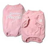 New York Yankees Baseball Princess Pink Dog Puppy Pet Shirt SMALL Officially Licensed MLB