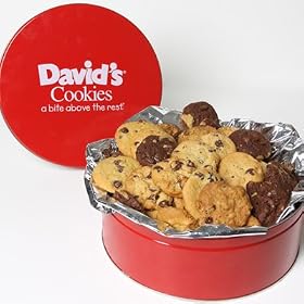 David's Cookies Assorted Minibites 2lb Tin