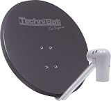 TechniSat SATMAN 650 plus inkl AZ/EL Halterung f&uuml;r UNYSAT-Universal LNB grau