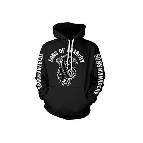 Officially Licensed Sons Of Anarchy Logo Hoodie