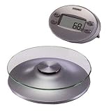 Review Soehnle 65100 / Soehnle Disc Digital Kitchen Scale, Silver