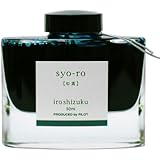 Pilot Iroshizuku Fountain Pen Ink - 50 ml Bottle - Syo-ro Pine Tree Dew (Gray Turquoise) (japan import)