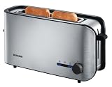 Severin AT 2596 Automatik Langschlitztoaster, aluminium schwarz / 900 W 413Fetom8yL. SL160 Severin AT 2596 Automatik Langschlitztoaster, aluminium schwarz / 900 W