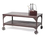 413FfQ5tiQL. SL160  Go Home 10649 Vintage Farmhouse Steel and Iron and Wood Coffee Table