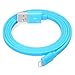 [ Apple MFI Certified] yellowknife Lightning to USB Sync Charger Data Cable Cord Data 3.3ft / 1m for iPhone 5 5S 5C,iPad (Air/4th generation),iPad mini,iPod (7th generation),iPod touch (5th generation)&iPod nano(7th generation) (Aqua)