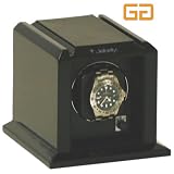 Single Automatic Watch Winder Black Color Built in IC Timer rotates 1 hour and rest 3 hours. by Garinin