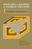 Resolution of equations in algebraic structures