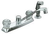 KOHLER K-15253-CP Coralais Kitchen Sink Faucet, Polished Chrome