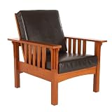 Mission Easy Chair - Oak Finish