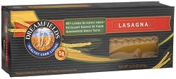 Dreamfields Pasta Healthy Carb Living, Lasagna, 13.25-Ounce Boxes (Pack of 12)