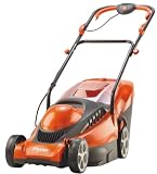 Flymo Chevron 34VC 1400W 34cm Electric 4-Wheeled Lawnmower with Rear Roller