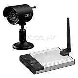 Electronics : ZTV DIY Weather Proof Day/Night Wireless Security CCTV System IR Camera