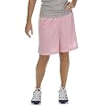 C9 by Champion® Lacrosse Shorts - Fun Pink/Pink, Gray and White Stripe