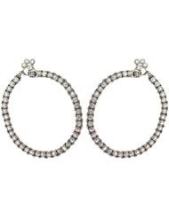 Sterling Vegetative Anklets (Price Per Pair) - Sterling Silver