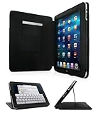 Nyrius NiAA100 Executive iPad Case/Folio with Built-in Horizontal and Vertical Stand for Apple iPad Tablet 3G/Wi-Fi 16GB, 32GB, 64GB