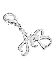Personalized Silver Handbag/Purse Initial Charm - Custom Made with any initial!