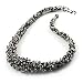 Black & White Chunky Glass Bead Necklace