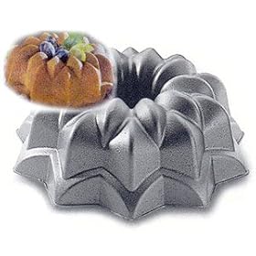 Star Bundt Cake Pan 11 cup capacity 9" diam. Heavy Duty Cast Aluminum with  by Nordic Ware