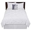 Home Kissing Pleat Bedding Collection - White