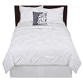 Home Kissing Pleat Bedding Collection - White