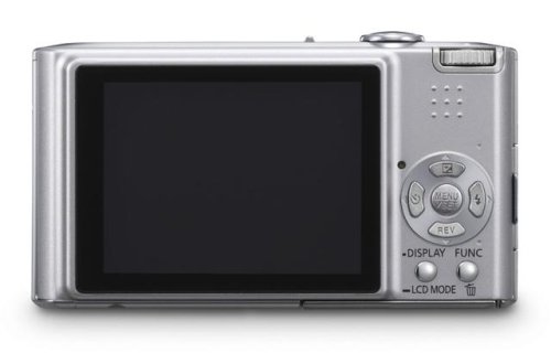 Panasonic Lumix DMC-FX33S 8.1MP Digital Camera with 3.6x Wide Angle MEGA Optical Image Stabilized Zoom (Silver) image