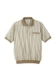 Banded Bottom Striped Shirt