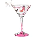 Lolita Martini Glass Christmas Ornament Stiletto
