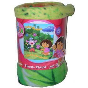 Dora the Explorer 50x60 Fleece Throw