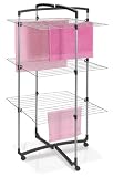 Metaltex - Faro Plus / 405773039 - S�choir � linge - 3 �tages - Argent/noir (Import Allemagne)