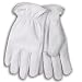Kinco 92 Unlined Grain Goatskin Leather Drivers Glove, Work, Medium, Gray (Pack of 6 Pairs)