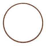 Firetoys Firetoys UV Dance Hula Hoop - Black/ Orange - Medium