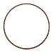 Firetoys UV Dance Hula Hoop - Black/ Orange - Medium