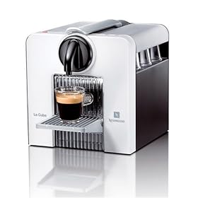 Nespresso C180W Le Cube Automatic Espresso Machine, Arctic White
